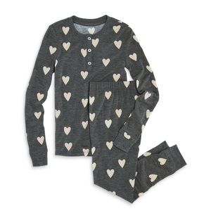 Honeydew Mommy & Me Heart Pajama set